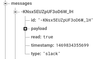 My Custom JSON Message Format